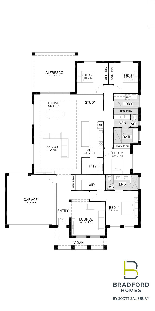 Arcadia floorplan