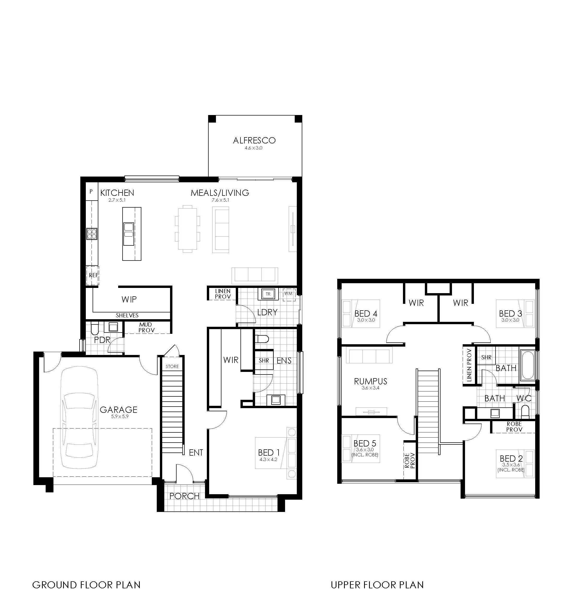 Aspen floorplan